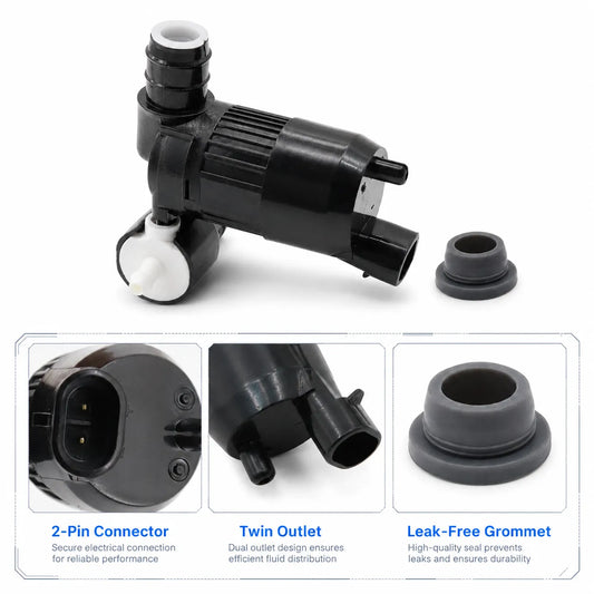 For 13-21 Nissan Pathfinder Infiniti QX60 JX35 Windshield Washer Pump 289203JA0A