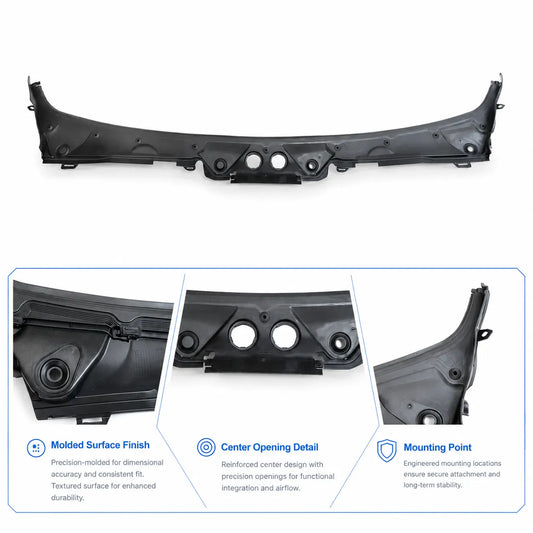 For 2012-2019 BMW 3 Series F30 Front Windshield Wiper Cowl Cover 51717258177