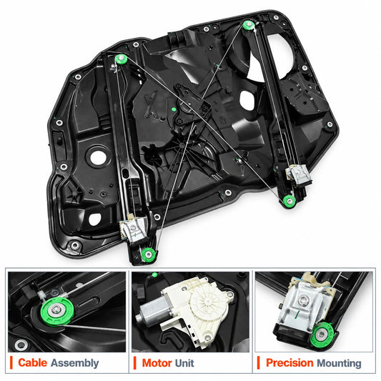 Front Left Side Door Window Regulator For 2011-2018 Porsche Cayenne 958
