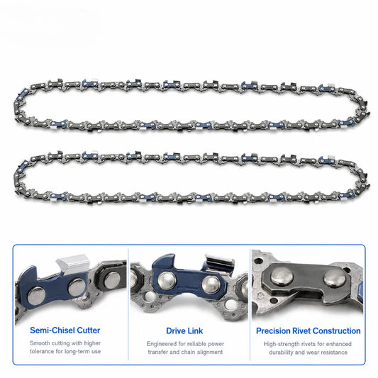 Pack of 2 16" Chainsaw Chain 3/8" LP .043 55DL for Stihl MS170 MS180 Replacement
