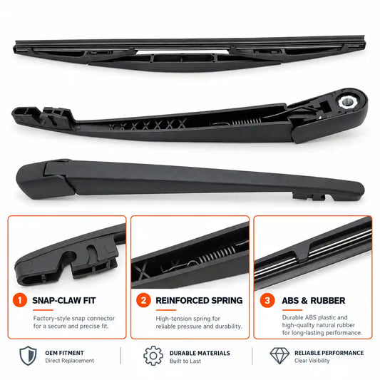 Rear Windshield Blade & Arm Wiper For 2007-2011 HONDA CR-V 2007-2020 ACURA MDX