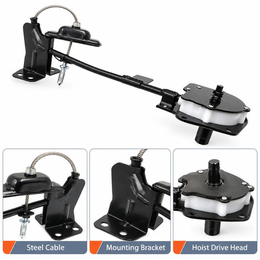 Spare Wheel Carrier Hoist Winch Assembly for 2015-2021 Kia Sedona 3.3L