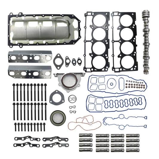 Camshaft Lifters Head Gaskets Kit Fits For 09-19 Dodge Ram 1500 5.7L MDS HEMI