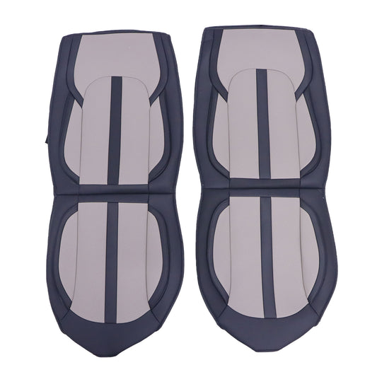 Black Full Surround PU Leather Car Seat Covers For 2003–2024 Toyota 4Runner