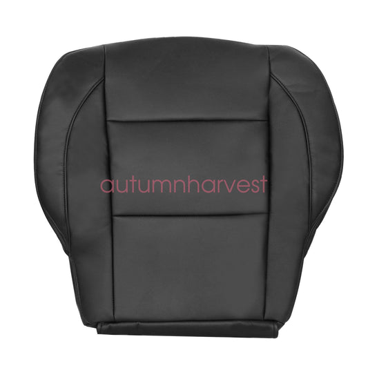 For 2005-2015 Nissan Titan Driver & Passenger Bottom Seat Cover Black (2PCS)