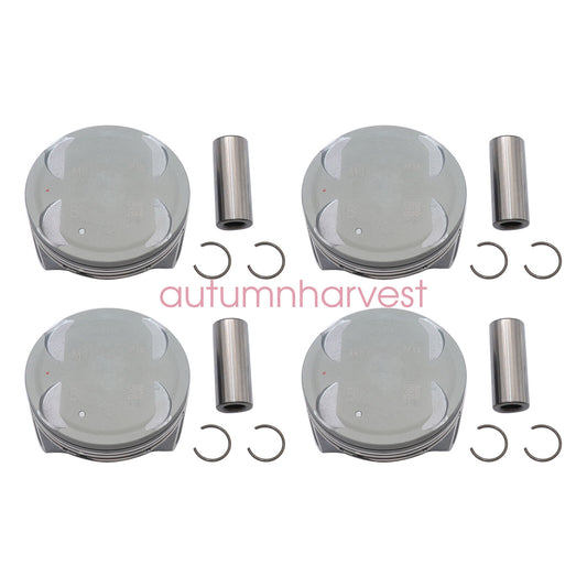 Standard size Complete Piston Set Fit For 2011-2016 Kia Forte 1.8L L4 DOHC 16v