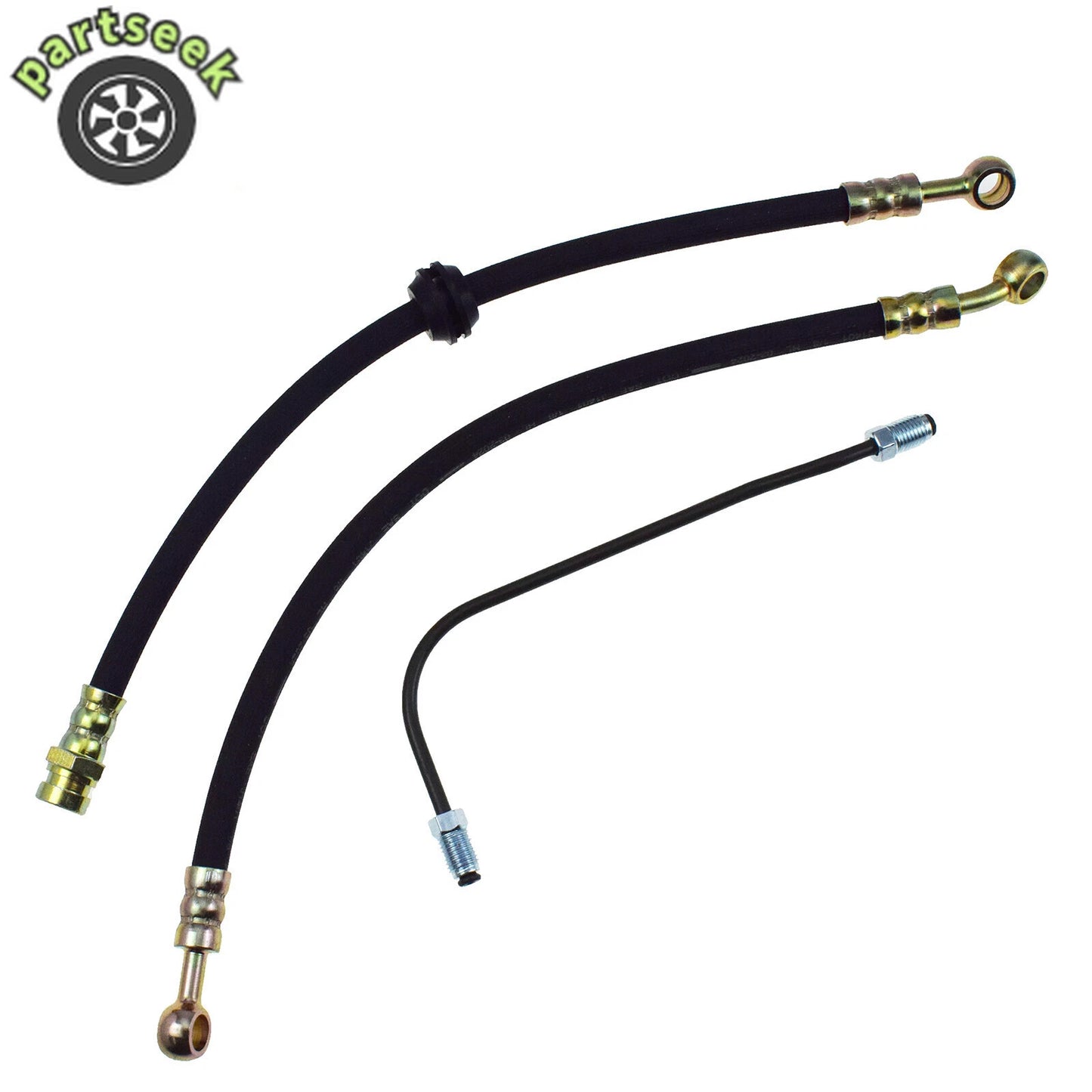 FITS Honda CB350/360/400F/450K/500/550K/750K/750F Brake Hose Kit w/ Brake Pipe