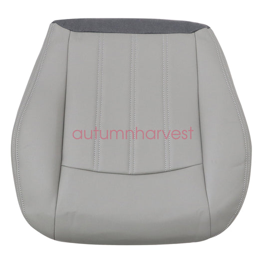 FITS 2005-2010 Chrysler 300C Touring Driver Side Bottom & Top Seat Cover Gray
