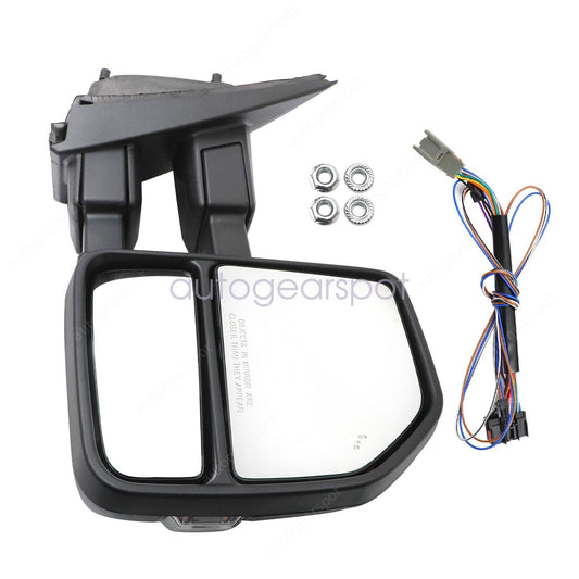 Right Side View Mirror W/Turn signals Floor Lamps For Ford F-250 F-350 2017-2022
