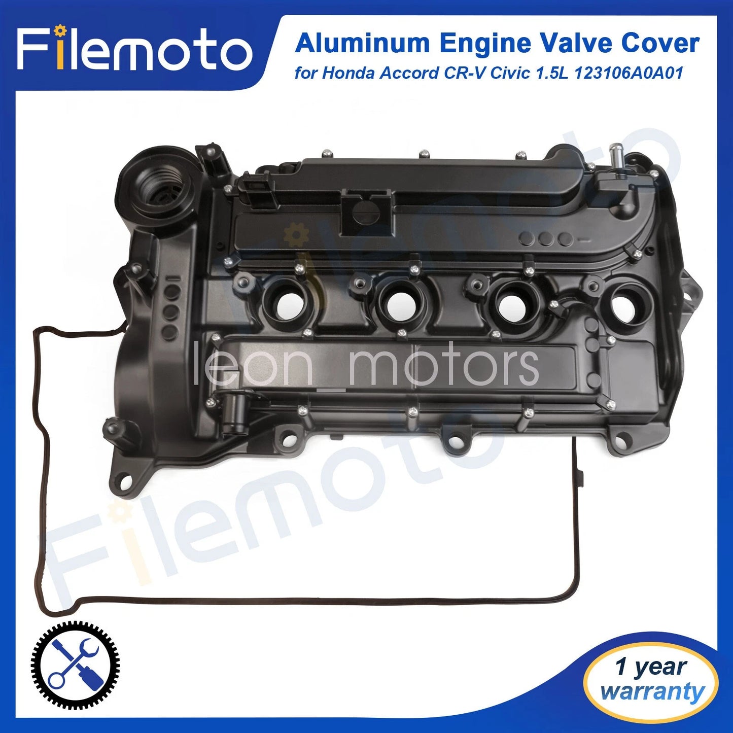 For Honda 18-24 Accord CR-V Civic new Aluminum Engine Valve Cover 123106A0A01