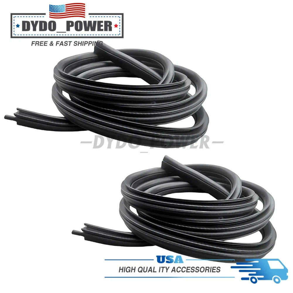 For GMC Yukon XL 1500 2007-2014 Door Weatherstrip Seal Rubber Front LH&RH