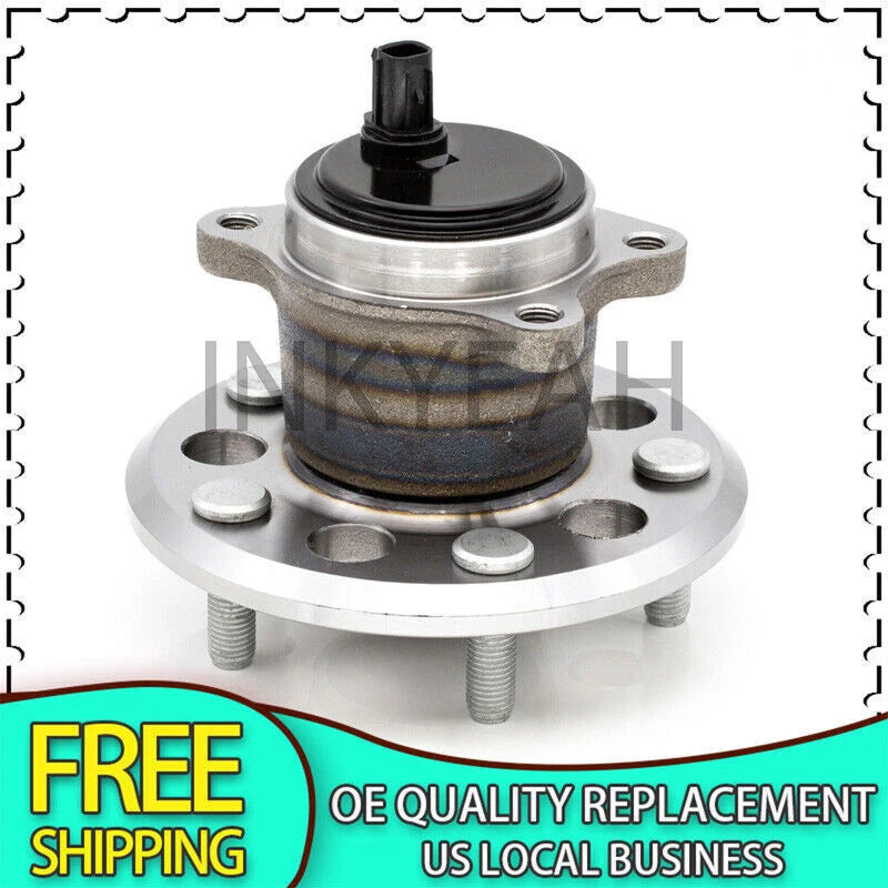 1x Rear Left Wheel Bearing Hub For 15-22 Jeep Cherokee & 15-17 Chrysler 200 FWD