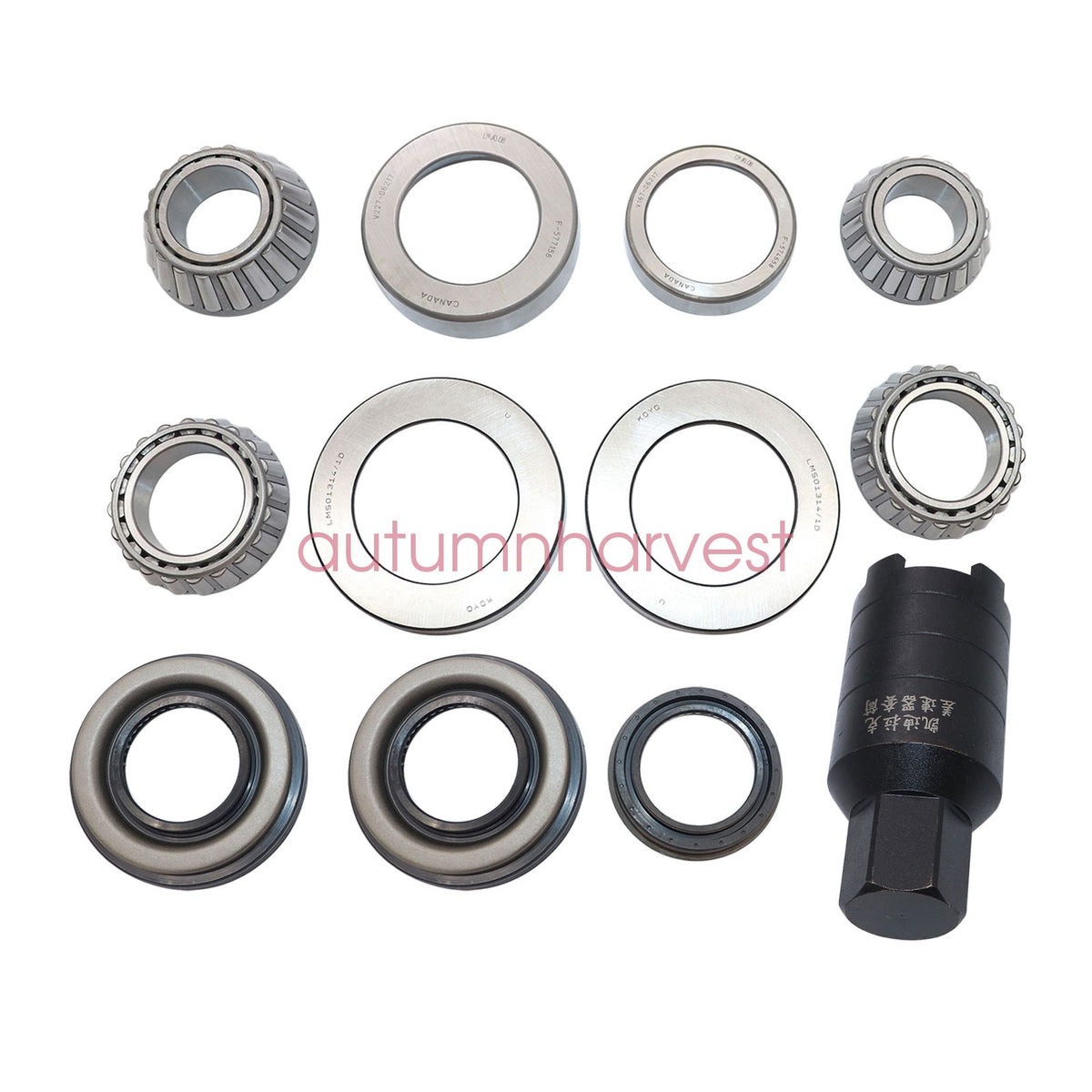 Rear Differential Bearing Repair Kit Removal Tool For 2013-19 Cadillac ATS CTS