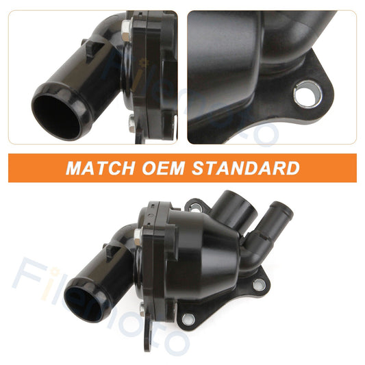 Fit 02-06 Honda Civic CR-V Acura RSX Engine Coolant Thermostat Housing Assembly