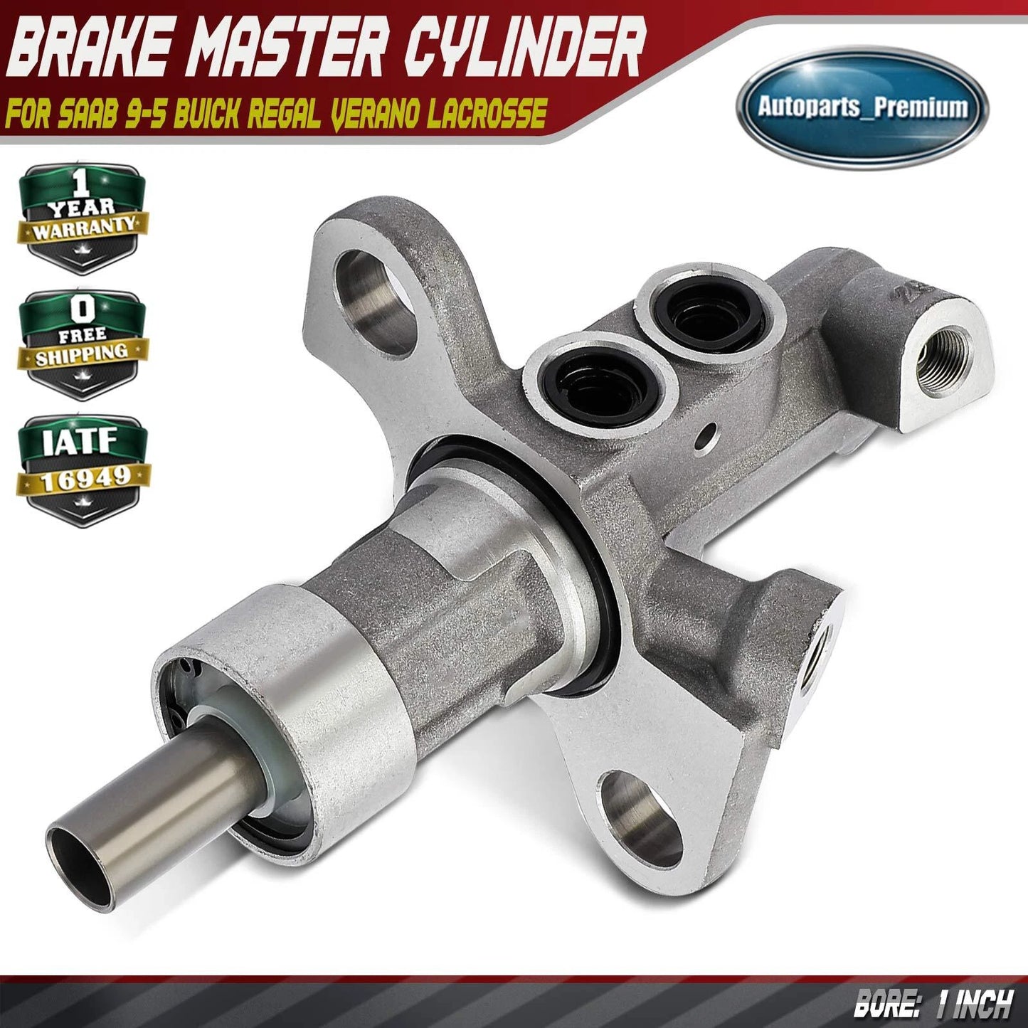 New For Chevrolet Cruze Malibu Orlando Brake Master Cylinder 2010-2015 13286445