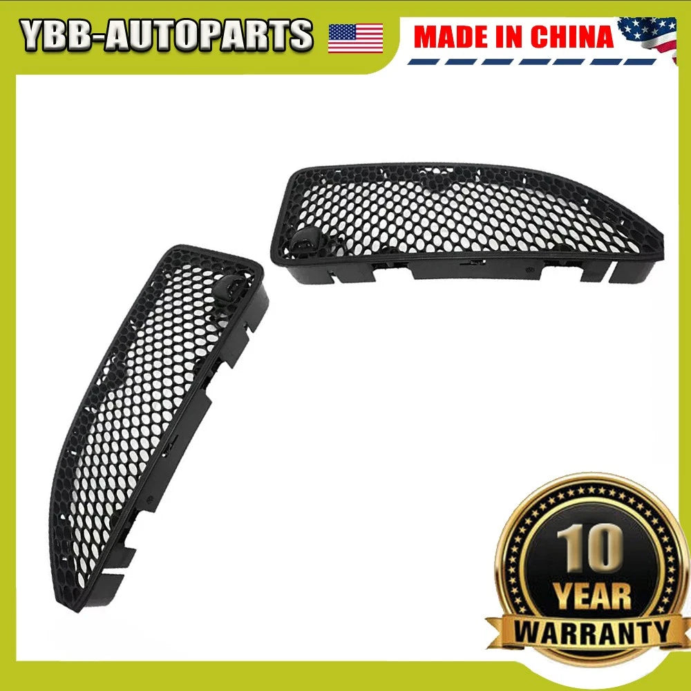 2PCS Front Hood Grille Cover For Mercedes SLK350 SLK280 R171 SLK300 2005-11