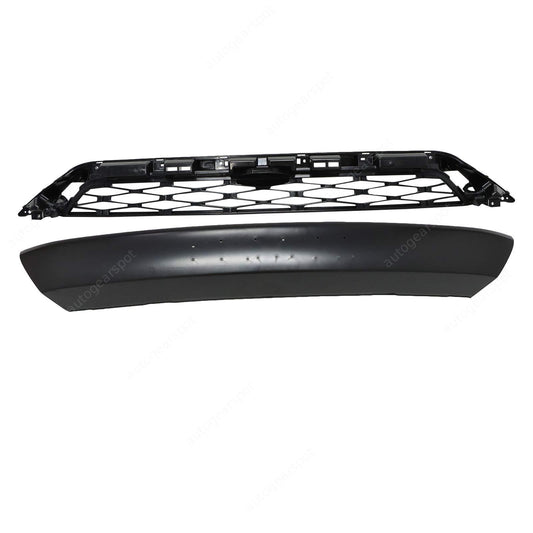 For 2014-2019 Toyota 4Runner Limited Mesh Front Bumper Upper Grille Matte Black