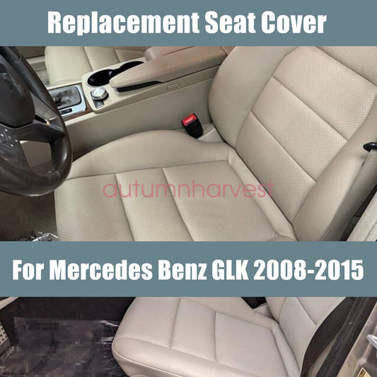 2PCS For 2008-2015 Mercedes Benz GLK 250 350 Both side Bottom Seat Cover Ivory