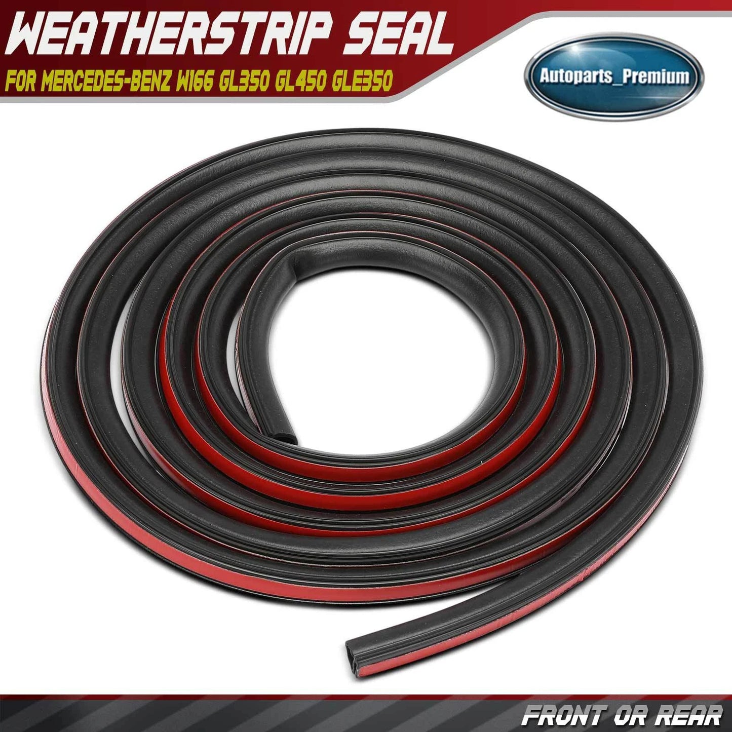 1 Front / Rear Door Weatherstrip Seal for Benz W166 W137 X137 GLE500 0997270300