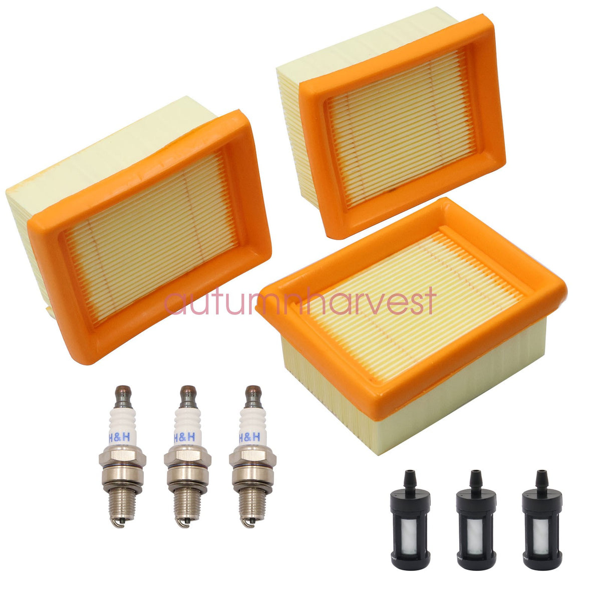 New Fits Stihl BR800 BR800X BR800C Backpack Leaf Blower Air Fuel Filters Kit 3x