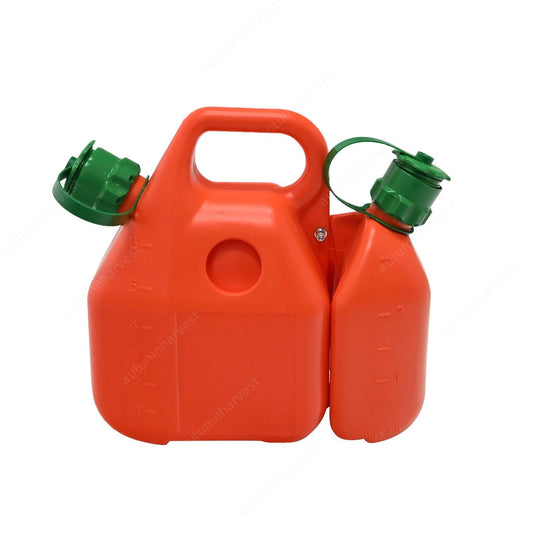 Dual Tank 6 Liter Gas & 2.5 Liter Oil Storage Container For Husqvarna Chainsaw