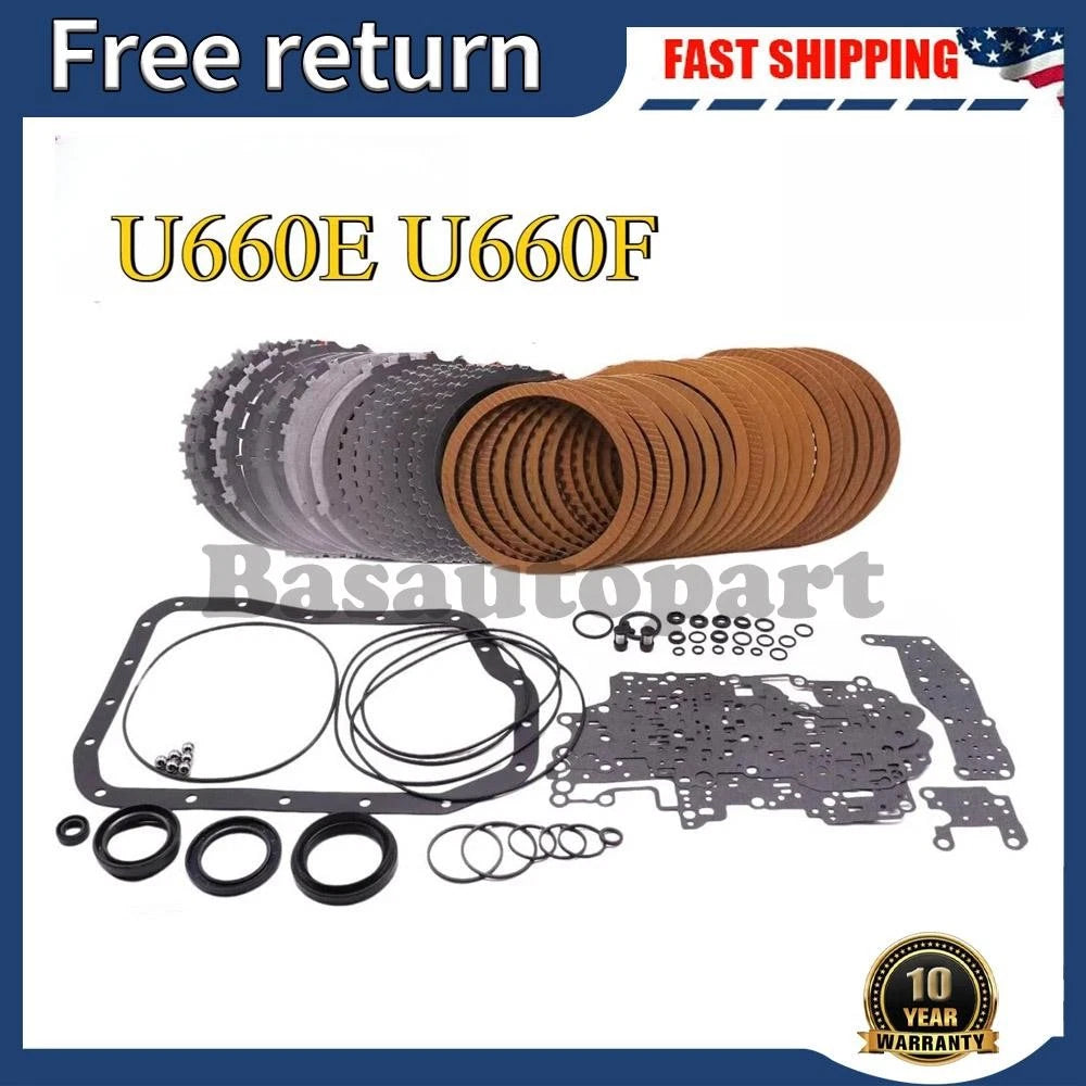 For TOYOTA AURION 3.5L 2006-2014 U660F U660E Transmission Master Rebuild Kit Set