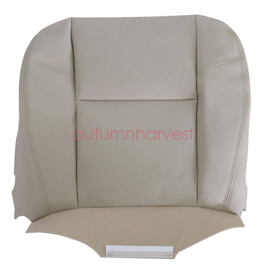 Driver Perforated Leather Seat Cover Tan For 2007-2008 Cadillac Escalade EXT ESV