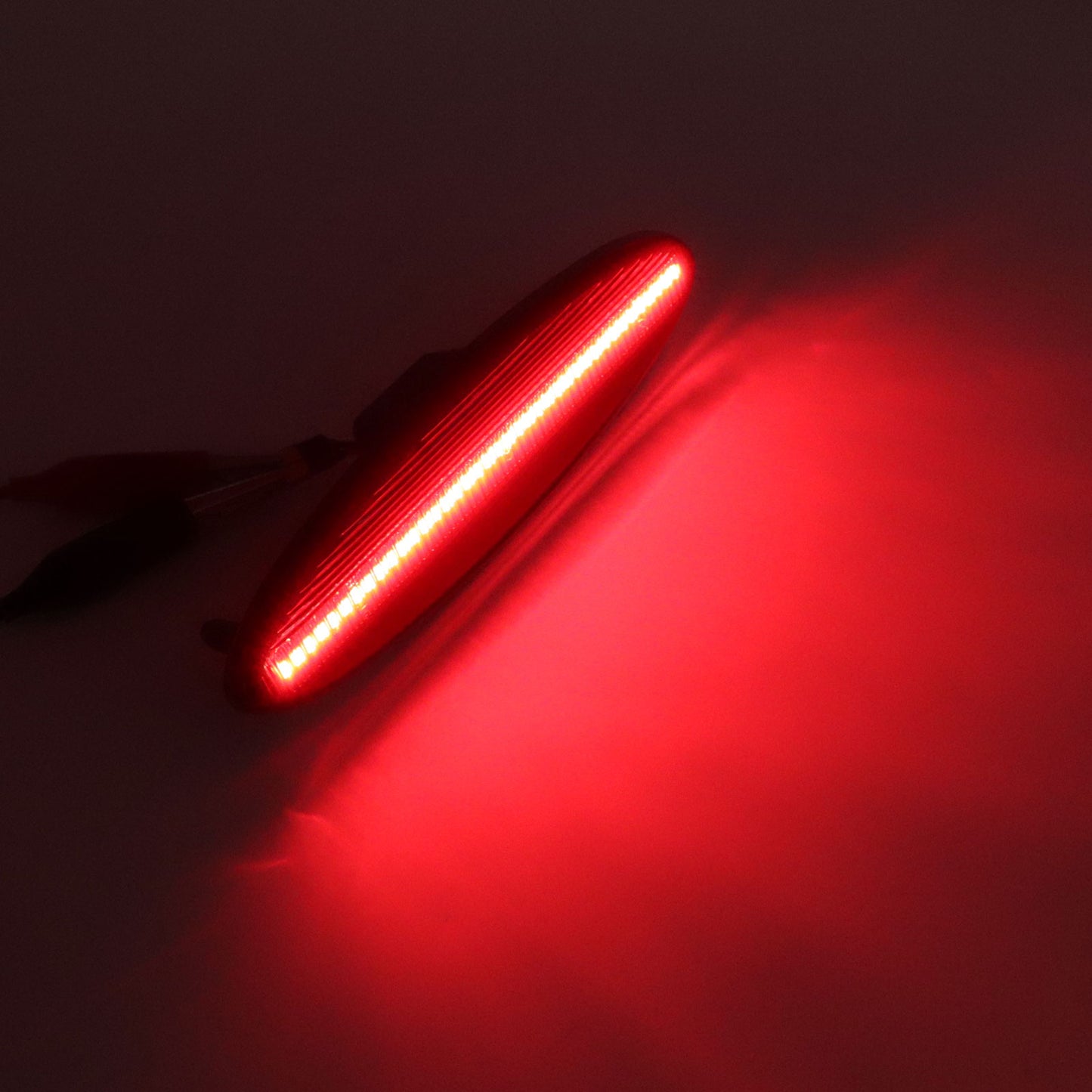 For 1997-04 Chevy Chevrolet Corvette C5 LED Rear Fender Side Marker Light Smoked