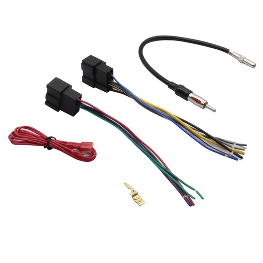 For Chevrolet Silverado 1500 Car Stereo Combo Wiring Harness + Antenna Adapter