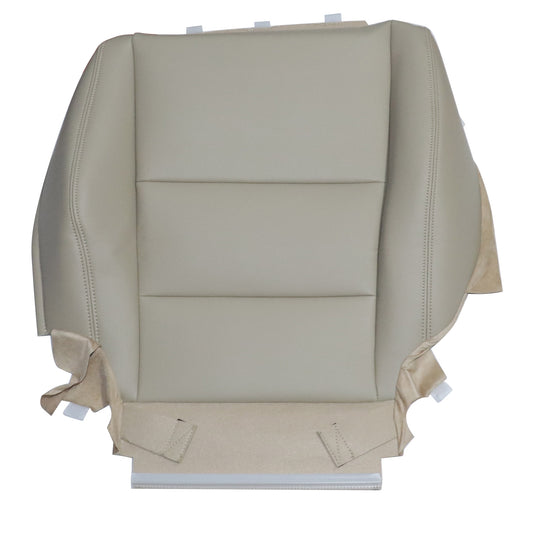 For 2008-2012 Honda Accord Sedan Passenger Bottom Leather Seat Cover Beige Tan
