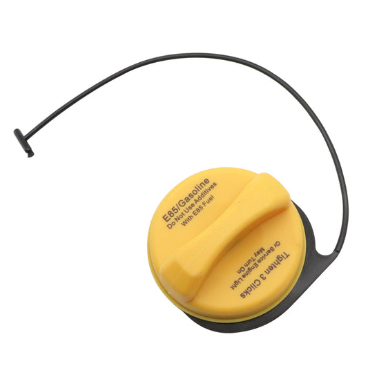 Fuel Tank Gas Cap Yellow for Chevy Avalanche Tahoe Silverado Suburban 2007-2011