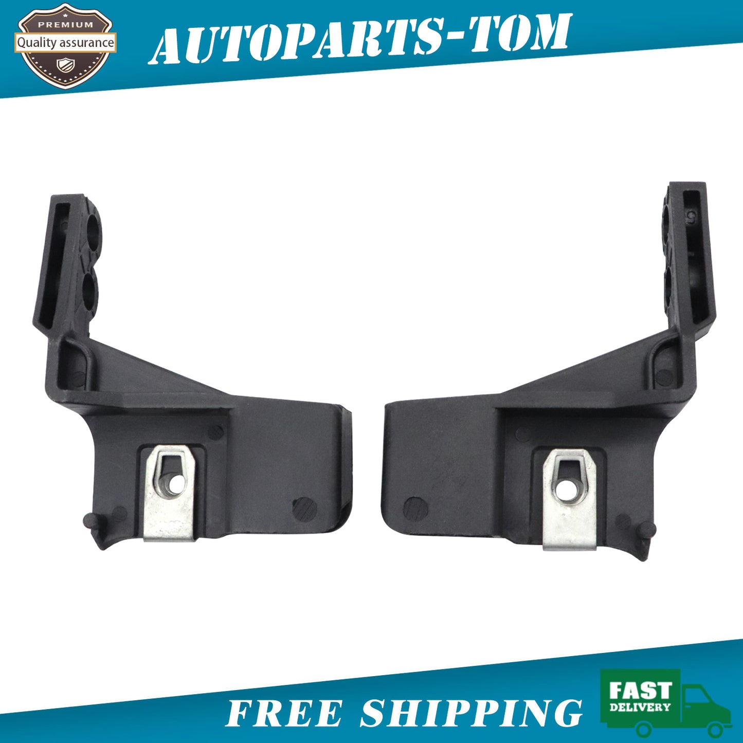 2PCS FIT 2013-2016 Ford Fusion Mount Headlight Support Bracket L+R DS7Z13A004A