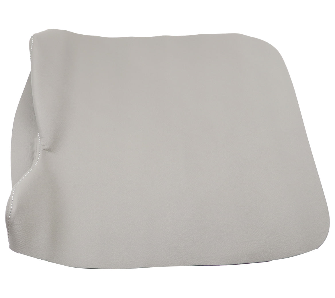 Leather Center Console Lid Armrest Cover Bench Seat For 2015-2020 Ford F150 Grey