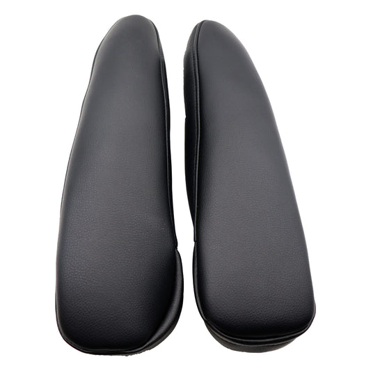 Fits 2011-2017 Toyota Sienna Front Seat Armrest Leather Cover Black