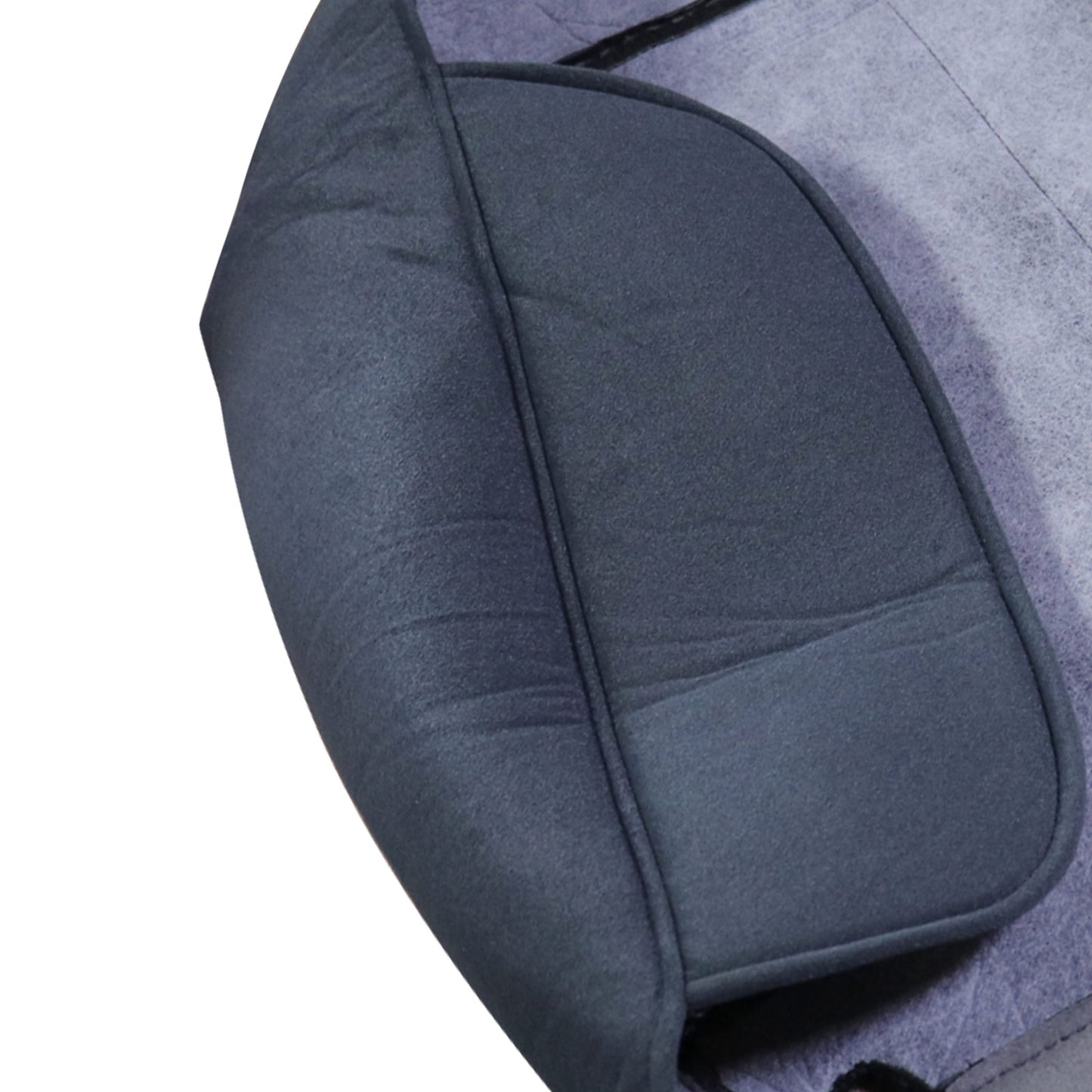 For 2003 2004 2005 Dodge Ram 1500 2500 3500 Passenger Cloth Seat Cover Dark Gray