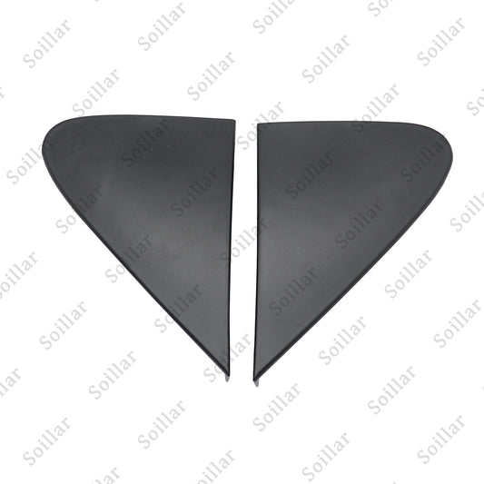 2Pcs Side View Mirror Fender Corner Trim Cover Fits For Toyota Corolla 2008-2013