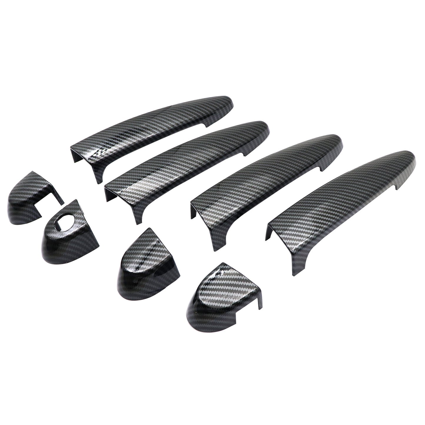 Carbon Fiber Door Handle Cover Fit BMW X1 X2 X3 X4 X5 X6 E87 E90 E91 E92 E93 F30