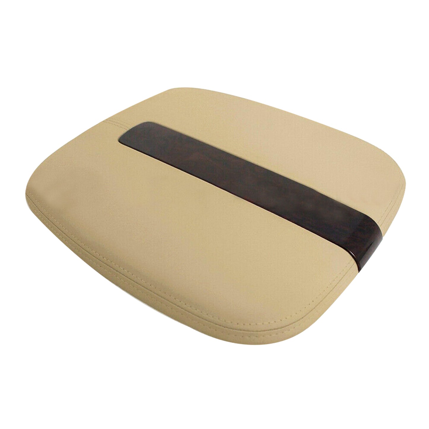 For 2009-2014 Cadillac Escalade EXT ESV Leather Center Console Armrest Cover Tan