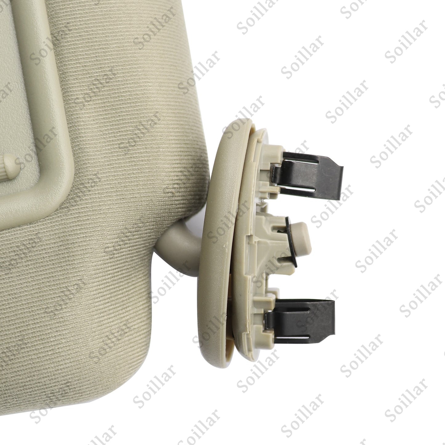 2pcs For 2007-2011 Toyota Camry Tan Beige Sun Visor Pair Left Right 2.4 2.5 3.5L