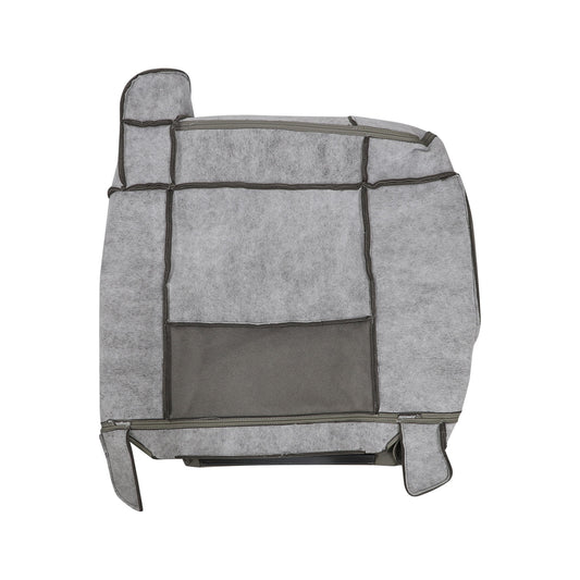 For 1999 2000 2001 2002 Chevy Silverado Sierra Passenger Back Seat Cover Gray