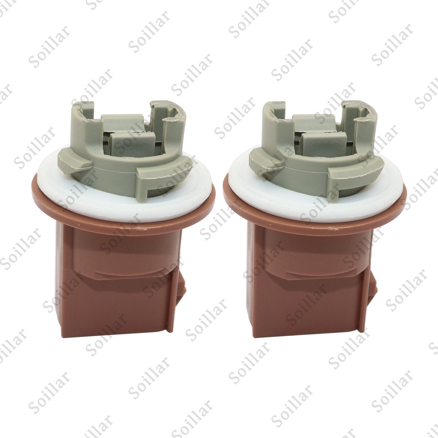 Fits Ford F150 2PCS Bulb Sockets Headlamp Parking Turn Signal Brake Tail Light