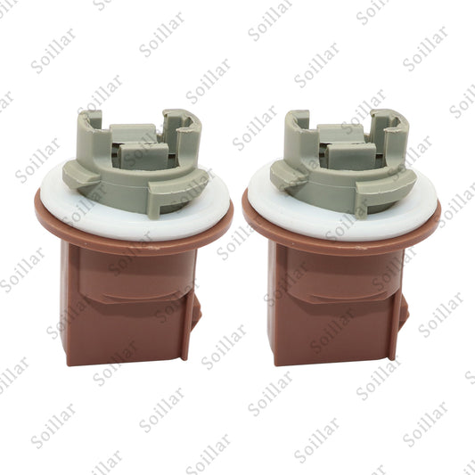 Fits Ford F150 2PCS Bulb Sockets Headlamp Parking Turn Signal Brake Tail Light