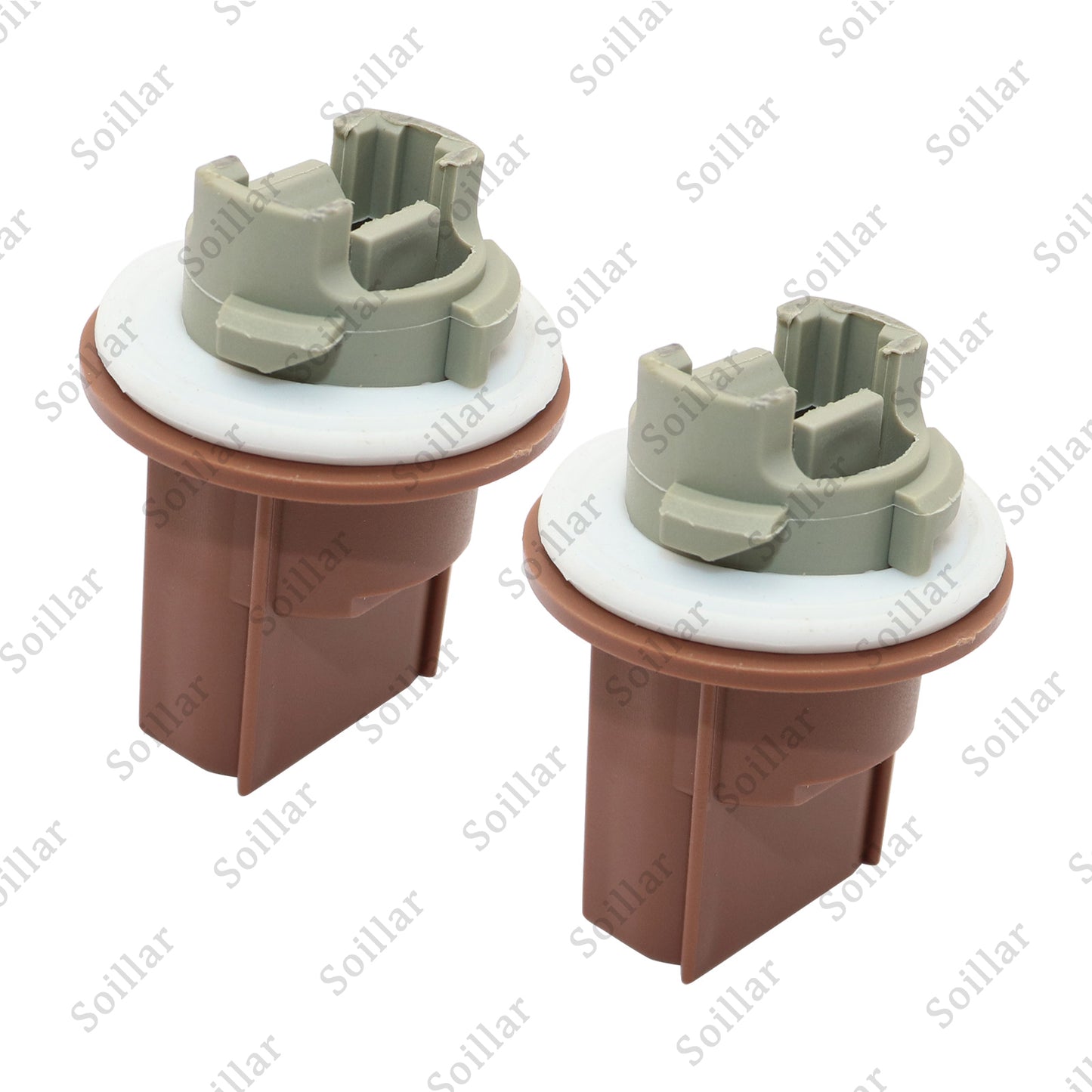 Fits Ford F150 2PCS Bulb Sockets Headlamp Parking Turn Signal Brake Tail Light