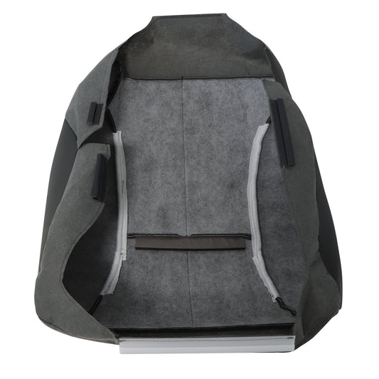 For 1998 1999 Dodge Ram 1500 2500 Driver Bottom Leather Seat Cover Dark Gray