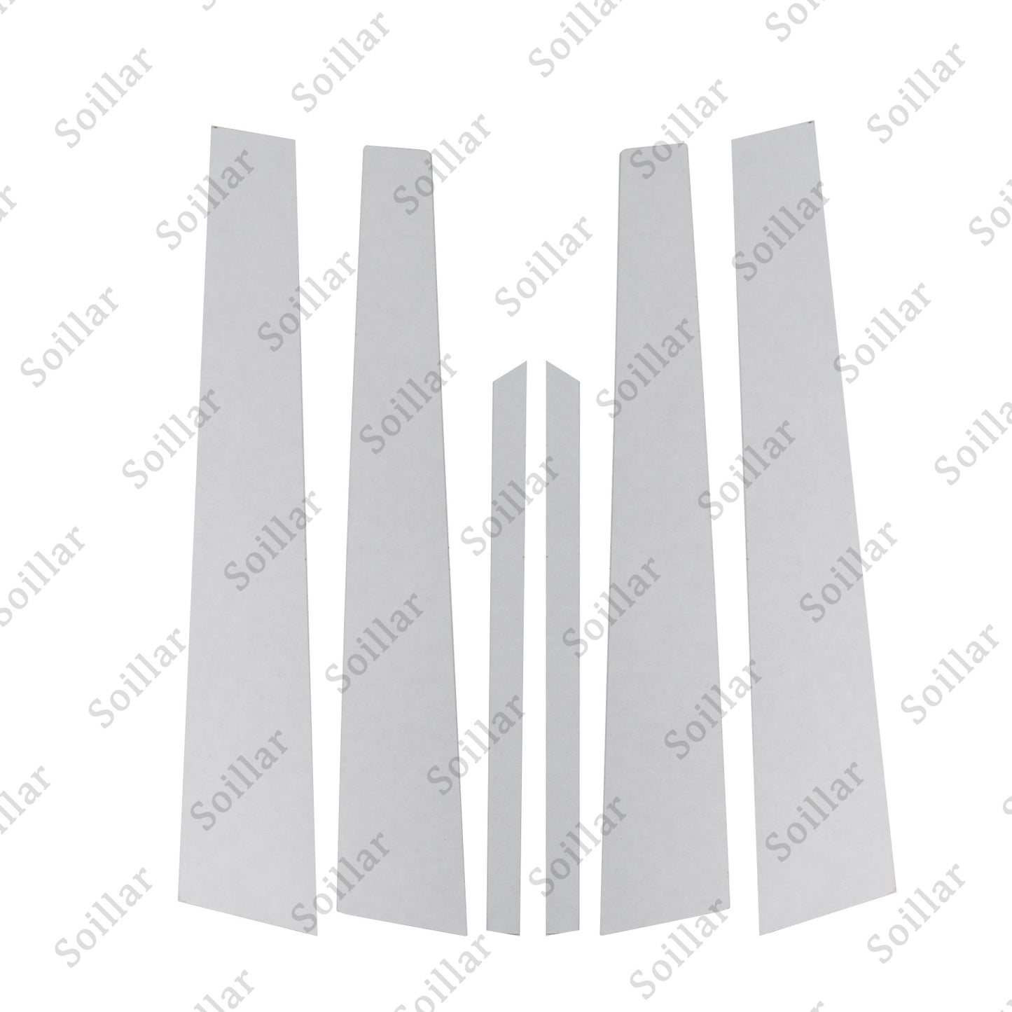 For Honda Accord 2003-2007 Sedan 4DR Black Window Door Pillar Posts Cover Trims