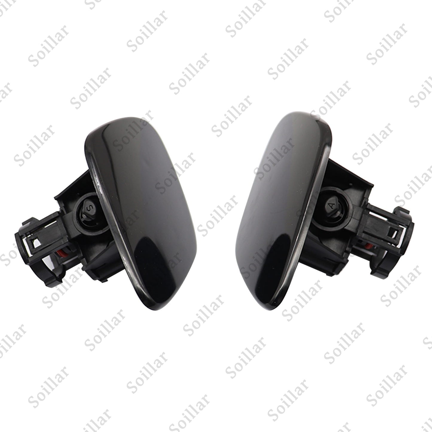 2x For Lexus RX330 RX350 Headlamp Washer Nozzle Cover Headlight Cleaning Cap