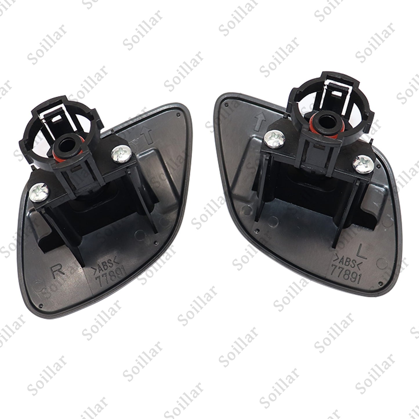 2x For Lexus RX330 RX350 Headlamp Washer Nozzle Cover Headlight Cleaning Cap