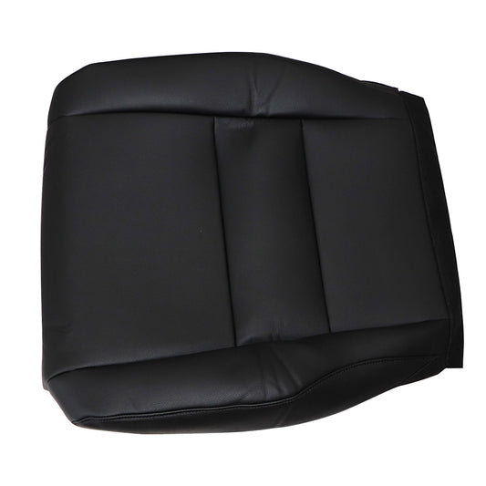 Front Passenger Lower Black Leather Seat Cover For 2007 2008-11 Honda CRV CR-V