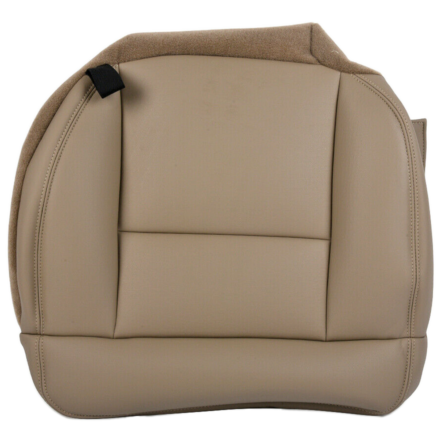 For 2005-2008 Ford F150 Lariat STX XL XLT Driver Bottom Leather Seat Cover Tan