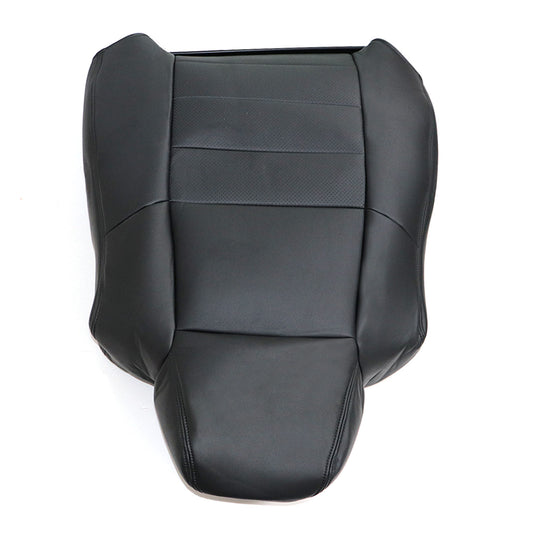 Fits 2004 2005 Ford F250 F350 Lariat XLT Black Driver Top Leather AC Seat Cover